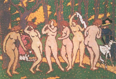 Parc avec des nus - József Rippl Rónai